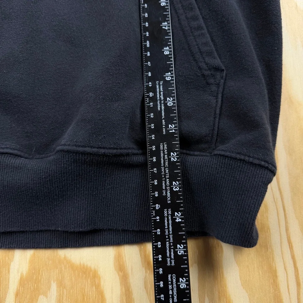 The North Face Mens Circular Design Logo Hoodie Black Small NF0A811F